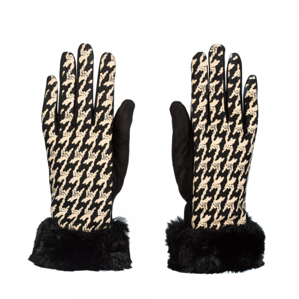 Γυναικεία γάντια Kama μαύρα, 3 - Kalapod.gr